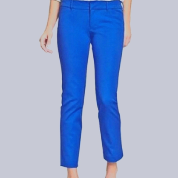 Old Navy Diva Royal Blue Cropped Pant - Picture 1 of 4